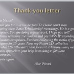 Can you write a thank-you letter? 